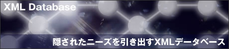 隠されたニーズを引き出すXMLデータベース