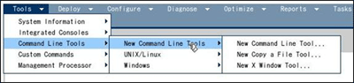 監視対象のLinuxでコマンドを発行するためのツール「Command Line Tools」
