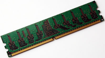 実装されているDDR-SDRAM