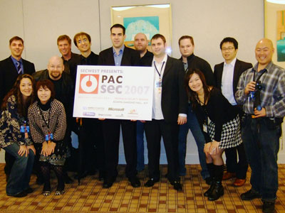 fig1: PacSec 2007 Staff