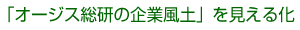 「オージス総研の企業風土」を見える化！