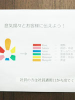 ドリコムロゴの花びらの色の意味