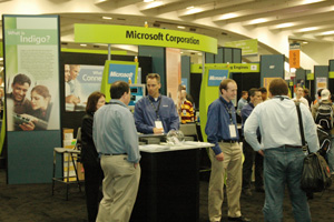 出展した意味は大きいMicrosoftブース