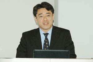 日本HP エンタープライズストレージ・サーバ統括本部　プロダクトマーケティング部 部長の橘 一徳氏