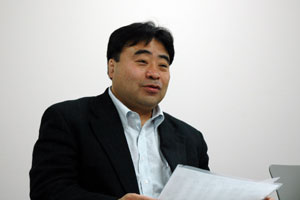 Interop Tokyo 2007 プログラム委員会議長の江崎 浩氏