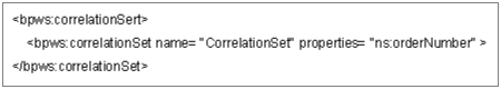 Correlation set定義箇所の抜粋