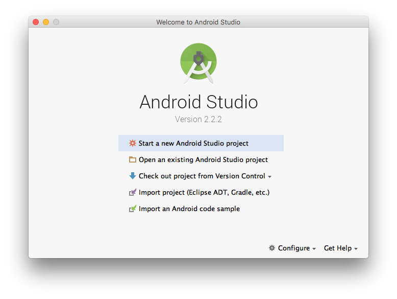 ゼロからわかるandroid Studioインストール手順 Mac版 V2 2 2対応 Think It シンクイット