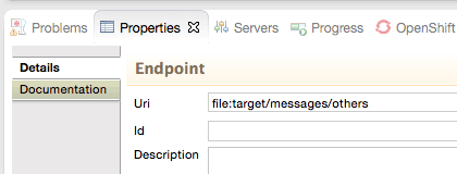 EndpointのUriを指定する