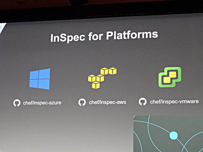 InSpecのAzure、AWS、VMwareのサポート