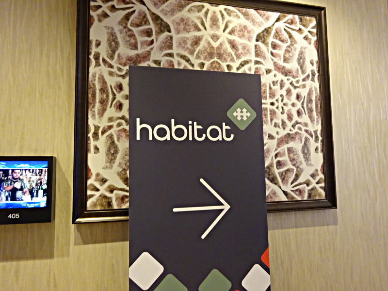 ChefConfにはHabitat専用のコーナーが設けられていた