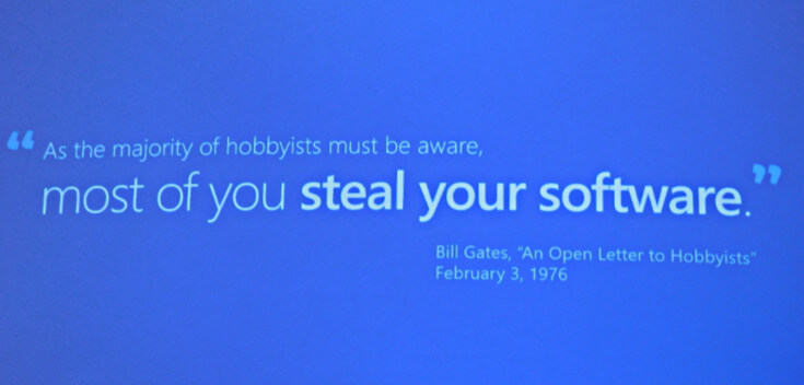 Bill Gatesのオープンレター