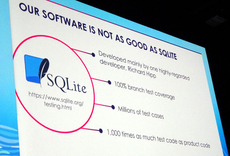 SQLiteを例に挙げてソフトウェアの品質に言及