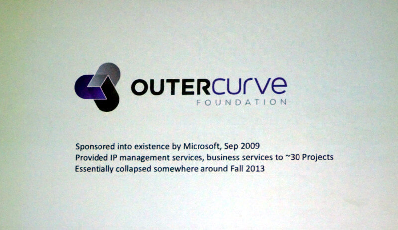 終了したOuterCurve Foundation