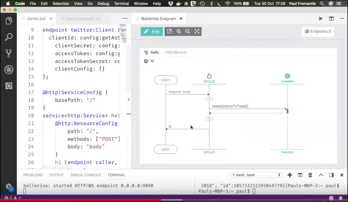 Visual Studio Codeでシーケンスダイアグラムを表示
