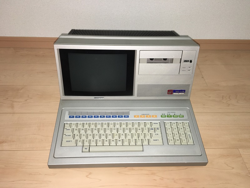 動作品 CASIO PB-100 専用ケース付 パーソナルコンピュータ 1982