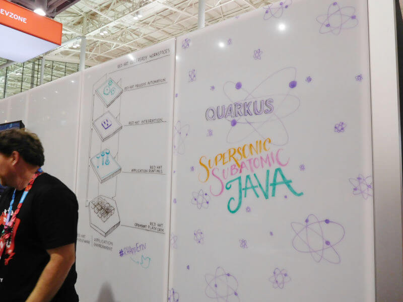 Javaの新しいプロジェクト、Quarkusも紹介されていた