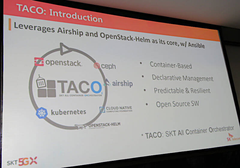 TACOはSK TelecomによるAirshipのカスタマイズ