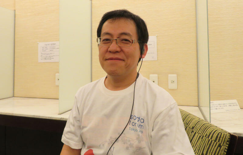 SODAの日本におけるコミュニティマネージャー、伊藤氏