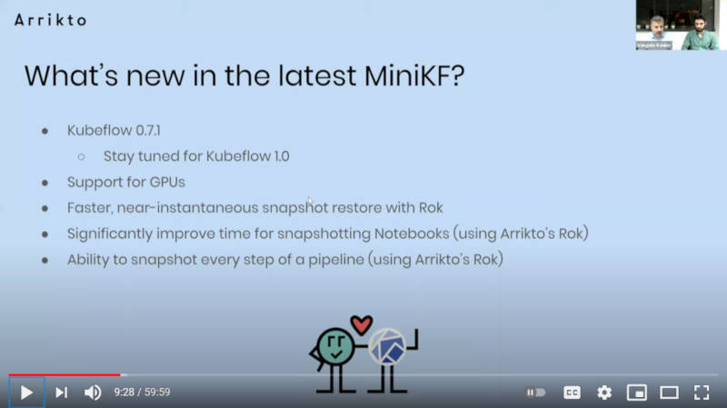 MiniKFの最新情報