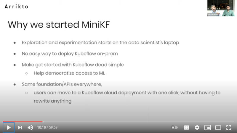 MiniKFを作った背景。データサイエンティストが自分のノートPCで始められることが目標