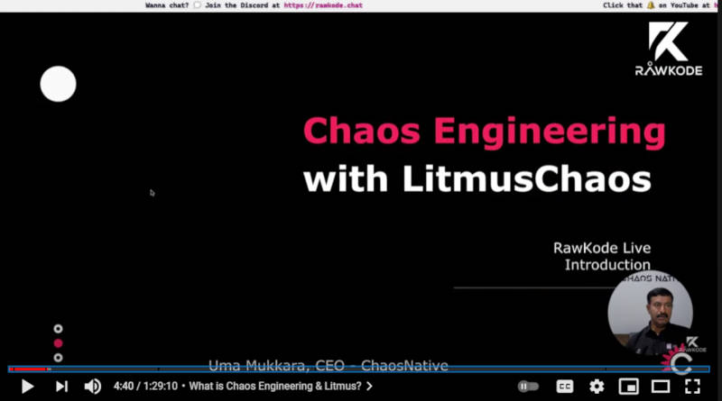 Litmus ChaosによるChaos Engineeringとは何か？を解説