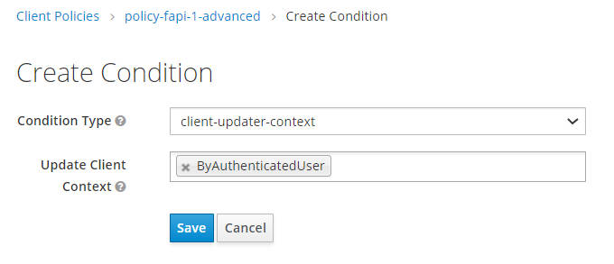 図7：Condition : Admin REST APIにより登録されるクライアントからのリクエスト