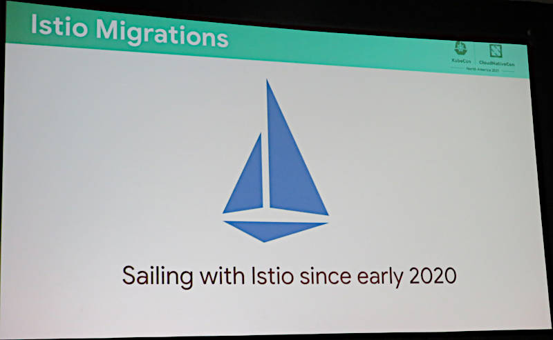 Istioの導入は2020年から