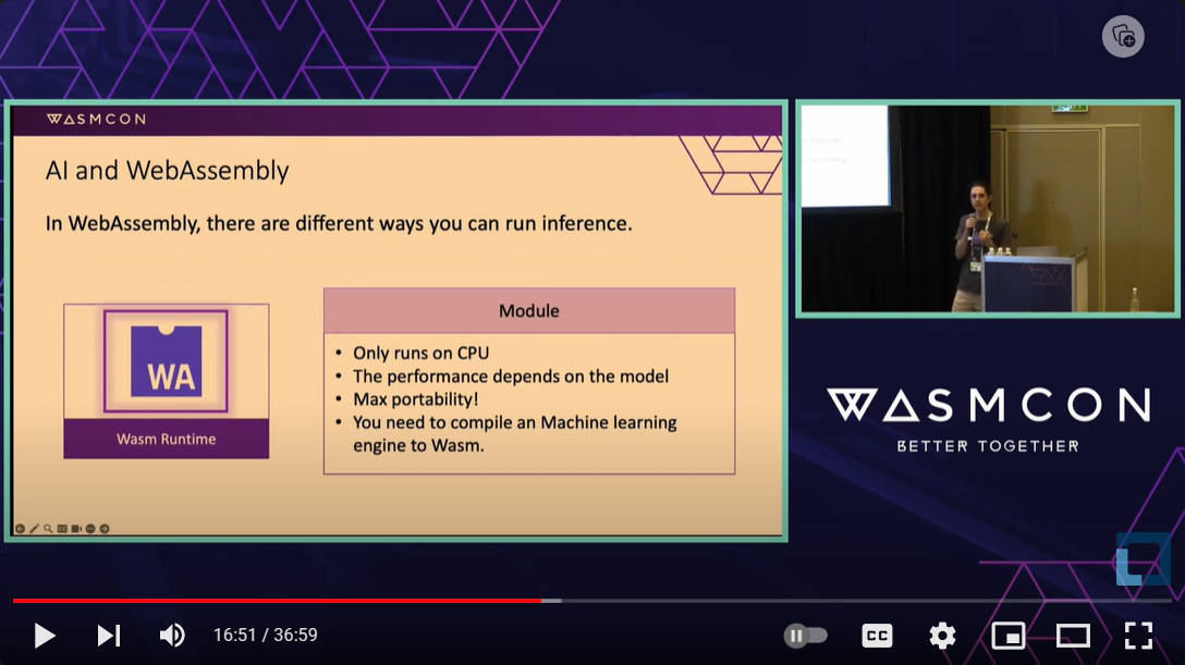 機械学習モデルをWasm上で実行する方法を説明