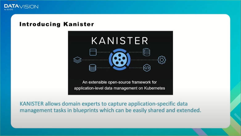 Kanisterの紹介。アプリケーションが使うデータ保護をKubernetes上で行う