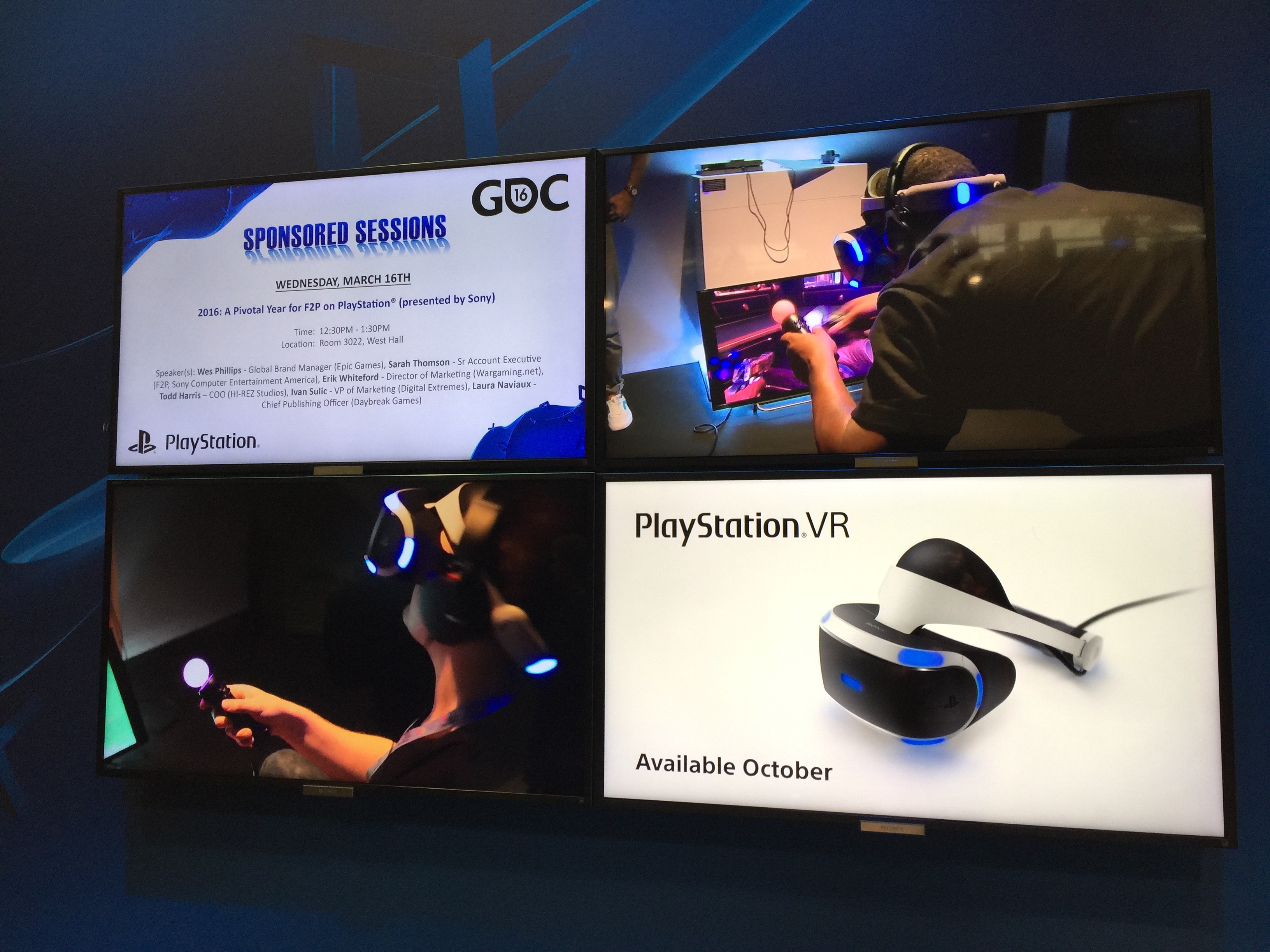 PlayStation VR を紹介する映像 