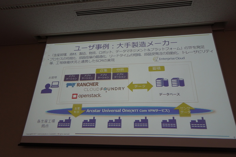 大手製造メーカーの事例