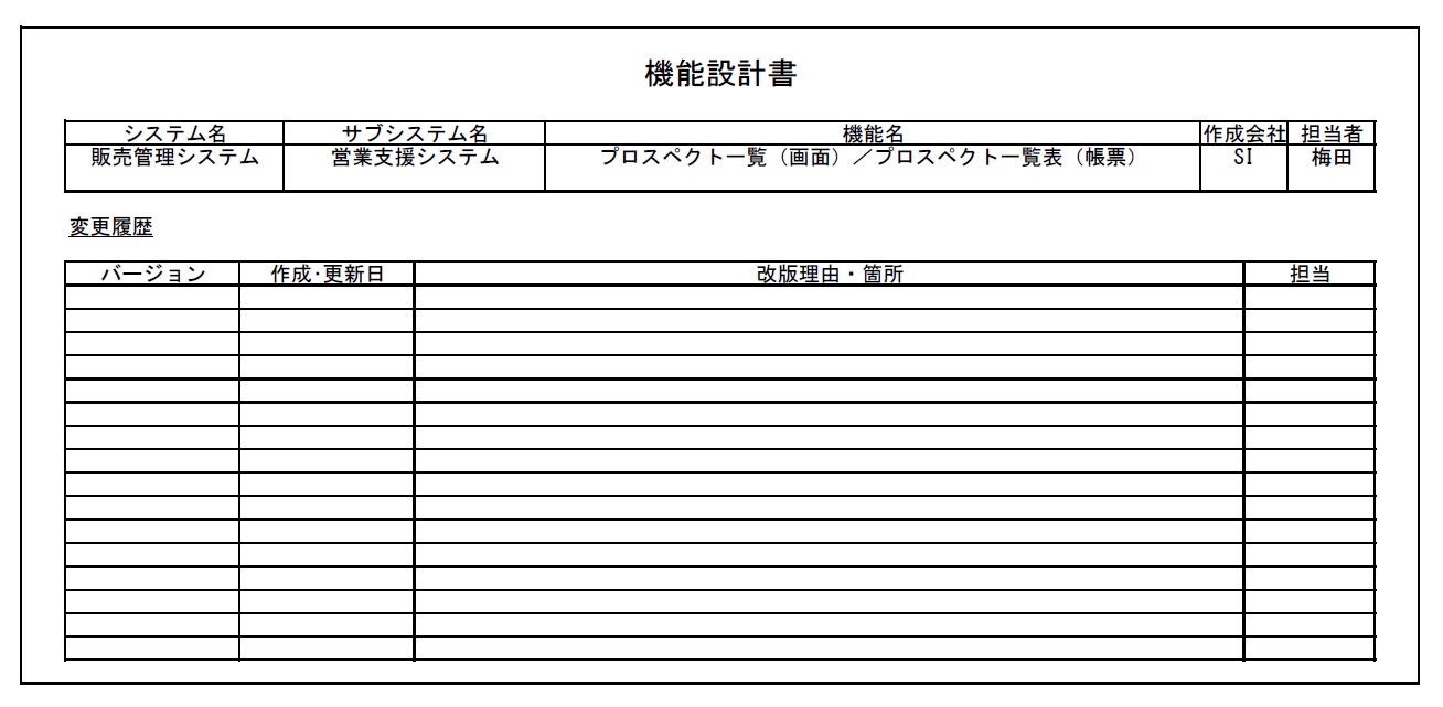 令和時代の設計書の基本方針 Think It シンクイット