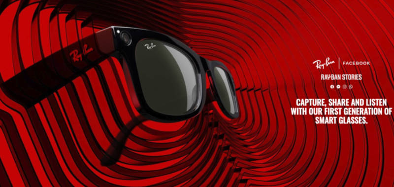 フェイスブックとレイバン、スマートグラス「Ray-Ban Stories」を発売