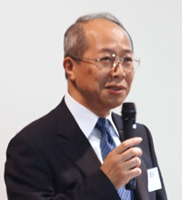写真2 PMI日本支部会長の神庭弘年氏