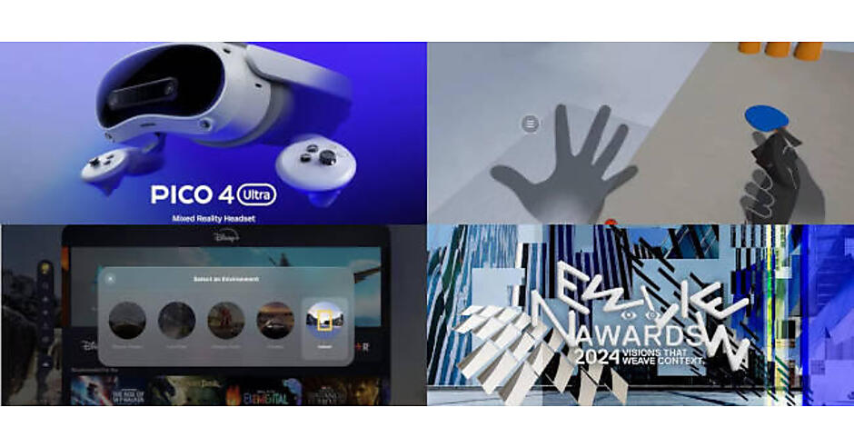 新たなVR/MRヘッドセット「Pico 4 Ultra」発表／空間コンピューテ
