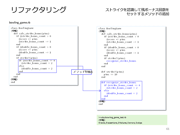 ストライクの残ボーナス回数セットをメソッド化