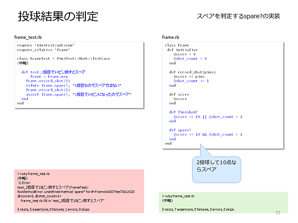 スペアを判定するspare? メソッドの追加（クリックで拡大）