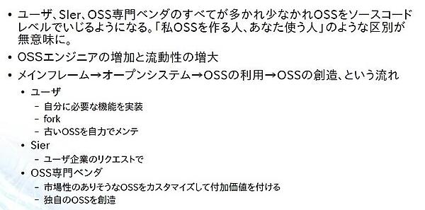 将来：OSS利用の高度化、さらにその先へ