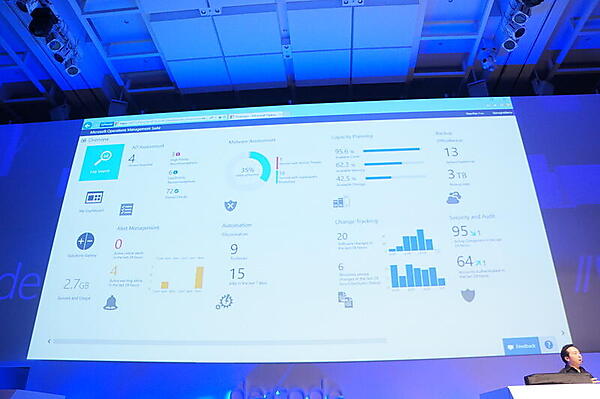 Ignite 2015で発表されたOMSのダッシュボード