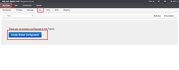 メッセージブローカーの作成