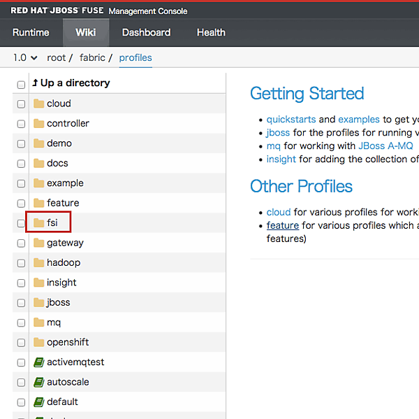 fsiプロファイルの参照