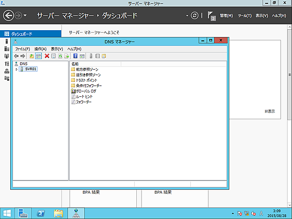 DNSマネージャー
