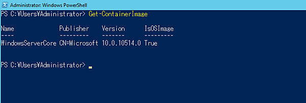 既定で提供されているコンテナイメージ