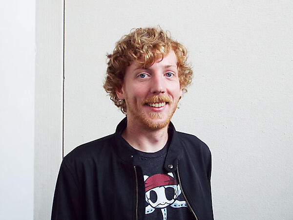 キーノートを終えたGitHubのCEO、クリス・ワンストラス氏