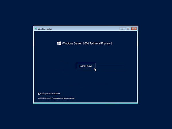 「Install Now」をクリック