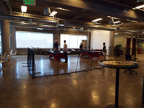 ピンポンはリフレッシュには最適