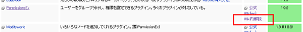 他のプラグインにも同様の説明ページが設けられている場合がある
