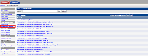 テンプレート登録後のData Input Method