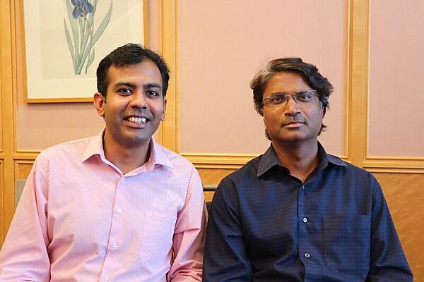 元PernixDataのVaghani氏（左）とPotti氏（右）