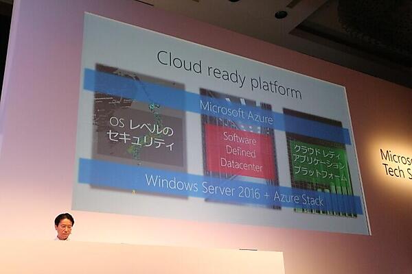 オンプレミス版クラウドはWindws Server 2016とAzure Stack